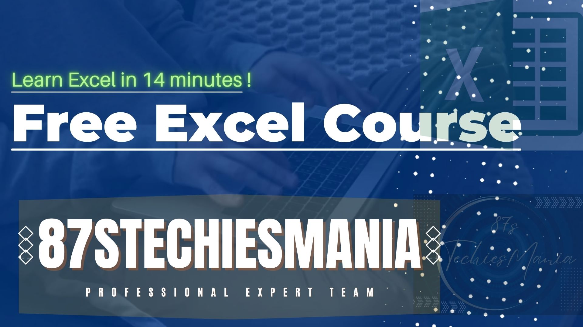 Free Excel Online Learning Guide in Just few minutes